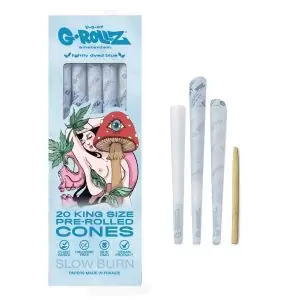 G-ROLLZ | Collector "Naked Shroom" Blue - 20 KS Cones
