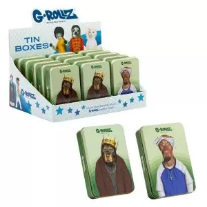 G-Rollz | Pets Rock Large Storage Boxes 15pcs in Display - 13.5x8.5x3 cm